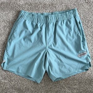 Men's Light Blue Athletic Shorts Legends